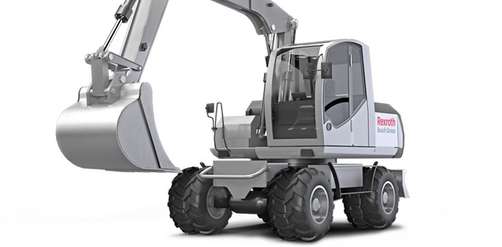 博世力士樂--輪式挖掘機